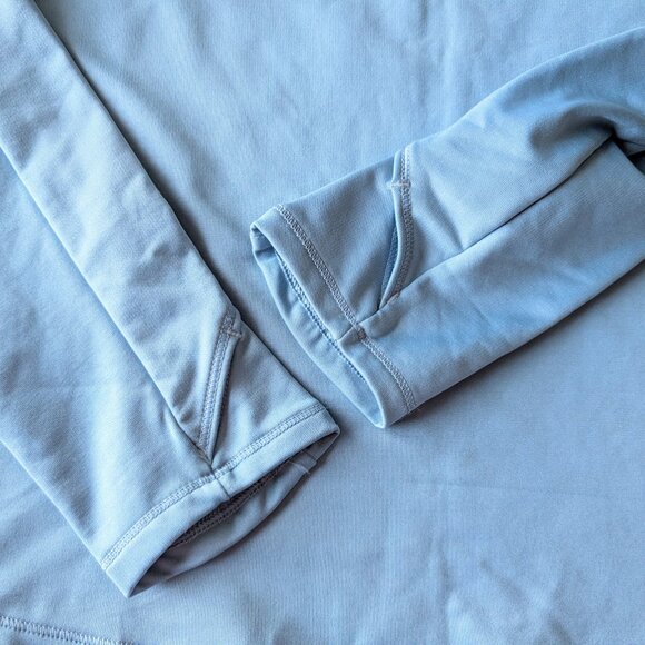 Under Armour COLD GEAR Cozy Graphic Shirt Long Sleeve Blue Womens Size: M - Picture 7 of 10